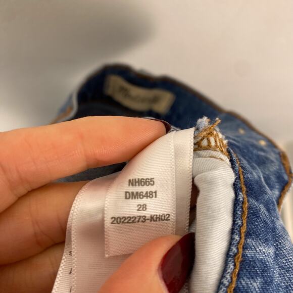 Madewell The Momjean Size 28 - Picture 10 of 10